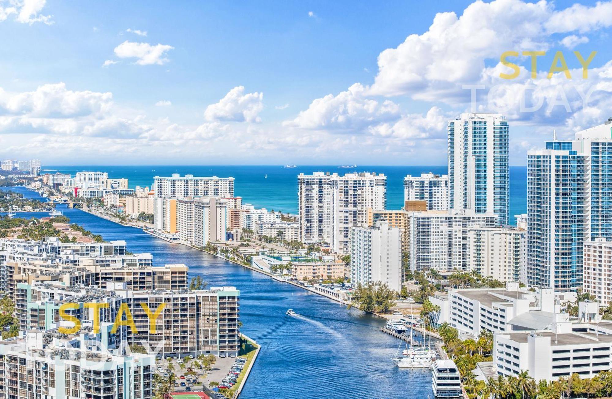 Resort-Style Living With Direct Ocean Views - 3Br Beauty Hallandale Beach Exterior photo